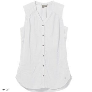 NWT Royal Robbins Women's Oasis Tank White Size Small